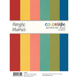 Simple Stories Color Vibe Bolds - 6x8 Paper Pad