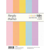 Simple Stories Color Vibe Spring - 6x8 Paper Pad