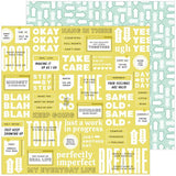 Pinkfresh Studio Life Right Now Perfectly Imperfect Patterned Paper