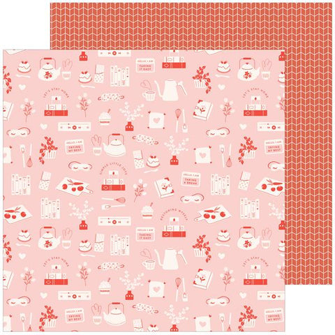 Pinkfresh Studio Life Right Now Go With The Flow Patterned Paper