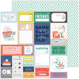 Pinkfresh Studio Life Right Now Retail Therapy Patterned Paper