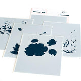 Pinkfresh Studio Magnolia Layering Stencil Set
