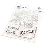 Pinkfresh Studio Handpicked Flowers Stamp Set