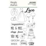 Simple Stories Happily Ever After Photopolymer Clear Stamp Set
