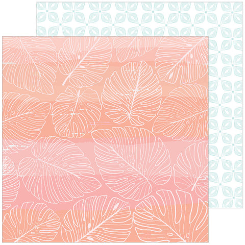 Pinkfresh Studio Sunshine On My Mind Paradise Found Patterned Paper