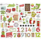 Simple Stories Make It Merry Bits & Pieces Embellishments