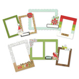 Simple Stories Make It Merry  Chipboard Frame Embellishments