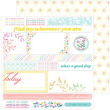 Pinkfresh Studio Delightful Be A Rainbow Patterned Paper