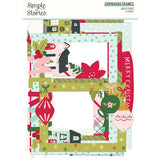 Simple Stories Holly Days Chipboard Frame Embellishments