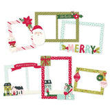 Simple Stories Holly Days Chipboard Frame Embellishments