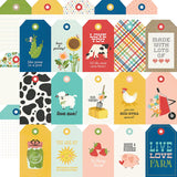 Simple Stories Homegrown Tags Patterned Paper