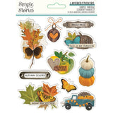 Simple Stories Simple Vintage Country Harvest Layered Sticker Embellishments