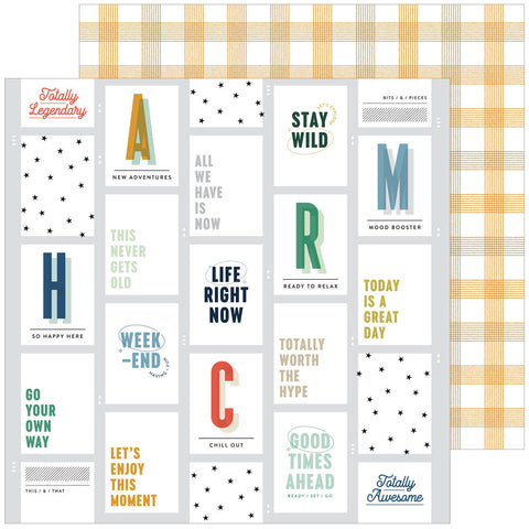 Pinkfresh Studio Simply The Best Chill Out Patterned Paper