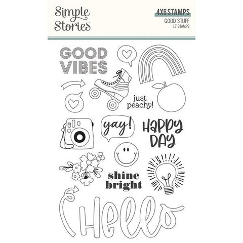 Simple Stories Good Stuff Clear Stamp Set