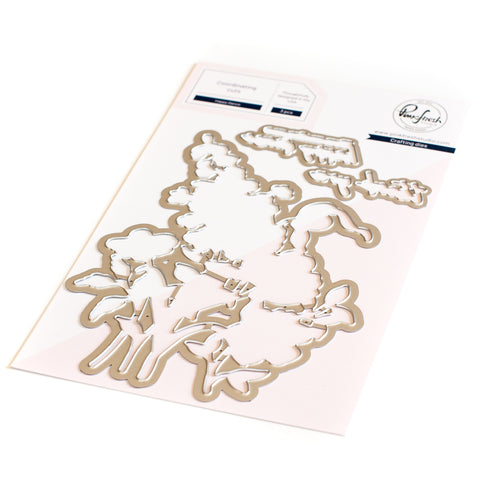 Pinkfresh Studio Happy Dance Die Set