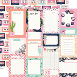 Simple Stories Happy Hearts Journal Elements Patterned Paper