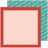 Pinkfresh Studio Happy Holidays Merry Christmas Patterned Paper