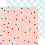 Pinkfresh Studio Happy Holidays Merry and Bright Patterned Paper