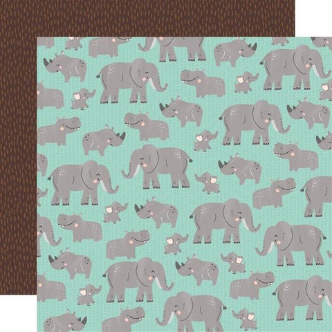 Simple Stories Into The Wild Be Brave Patterned Paper