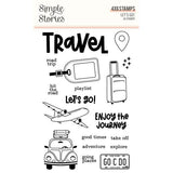 Simple Stories Let's Go! Clear Photopolymer Stamp Set