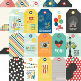 Simple Stories Say Cheese At The Park  Tags Patterned Paper