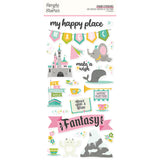 Simple Stories Say Cheese Fantasy At The Park Foam Sticker Embellishments