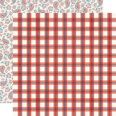 Simple Stories America the Beautiful All-American Patterned Paper