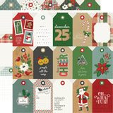 Simple Stories Hearth & Holiday Tags Patterned Paper