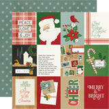 Simple Stories Hearth & Holiday 3x4 Elements Patterned Paper