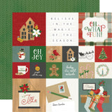 Simple Stories Hearth & Holiday 2x2 / 4x4 Elements Patterned Paper