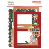 Simple Stories Hearth & Holiday Chipboard Frame Embellishments