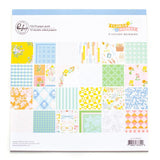 Pinkfresh Studio Flower Market 12x12 Paper Pack
