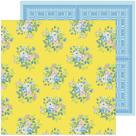 Pinkfresh Studio Flower Market Bouquet Patterned Paper