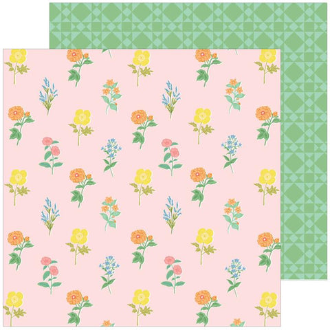 Pinkfresh Studio Flower Market Floweret Patterned Paper