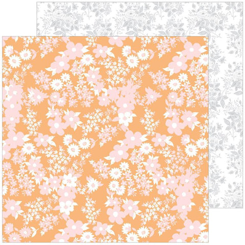 Pinkfresh Studio Flower Market Le Jardin Patterned Paper