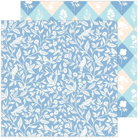 Pinkfresh Studio Flower Market Aviary Patterned Paper