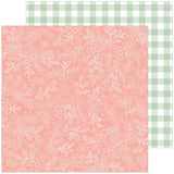 Pinkfresh Studio Spring Vibes Daisies Patterned Paper