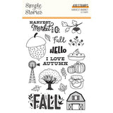 Simple Stories Harvest Market Photopolymer Stamp Set