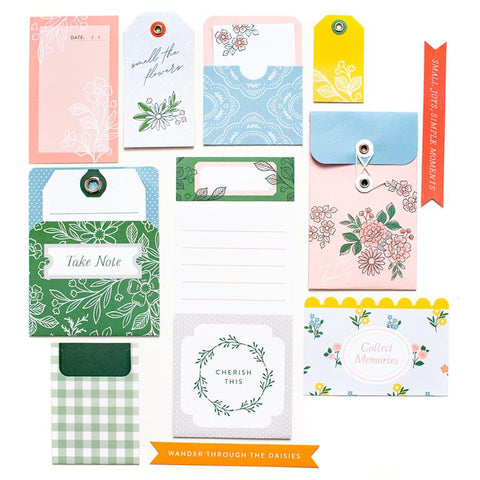 Pinkfresh Studio Spring Vibes Journaling Bits Embellishments