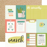 Simple Stories Life Captured March Patterned Paper