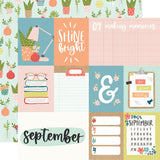 Simple Stories Life Captured September Patterned Paper