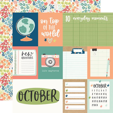 Simple Stories Life Captured October Patterned Paper