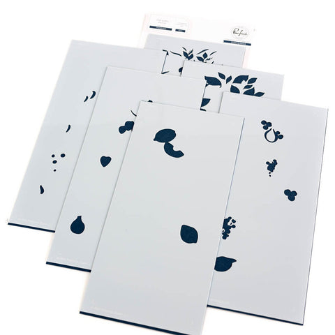 Pinkfresh Studio Fruitalicious Stencil Set