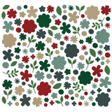 Simple Stories Color Vibe Winter - Flower Bits & Pieces Embellishments