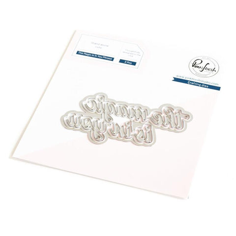 Pinkfresh Studio The Magic is in You Phrase Die Set