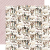Simple Stories Simple Vintage Winter Woods Cocoa Time Patterned Paper