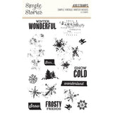 Simple Stories Simple Vintage Winter Woods Photopolymer Clear Stamp Set