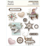 Simple Stories Simple Vintage Winter Woods Layered Sticker Embellishments