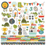 Simple Stories Pet Shoppe Cardstock Sticker Sheet