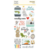 Simple Stories Pet Shoppe Foam Sticker Embellishments